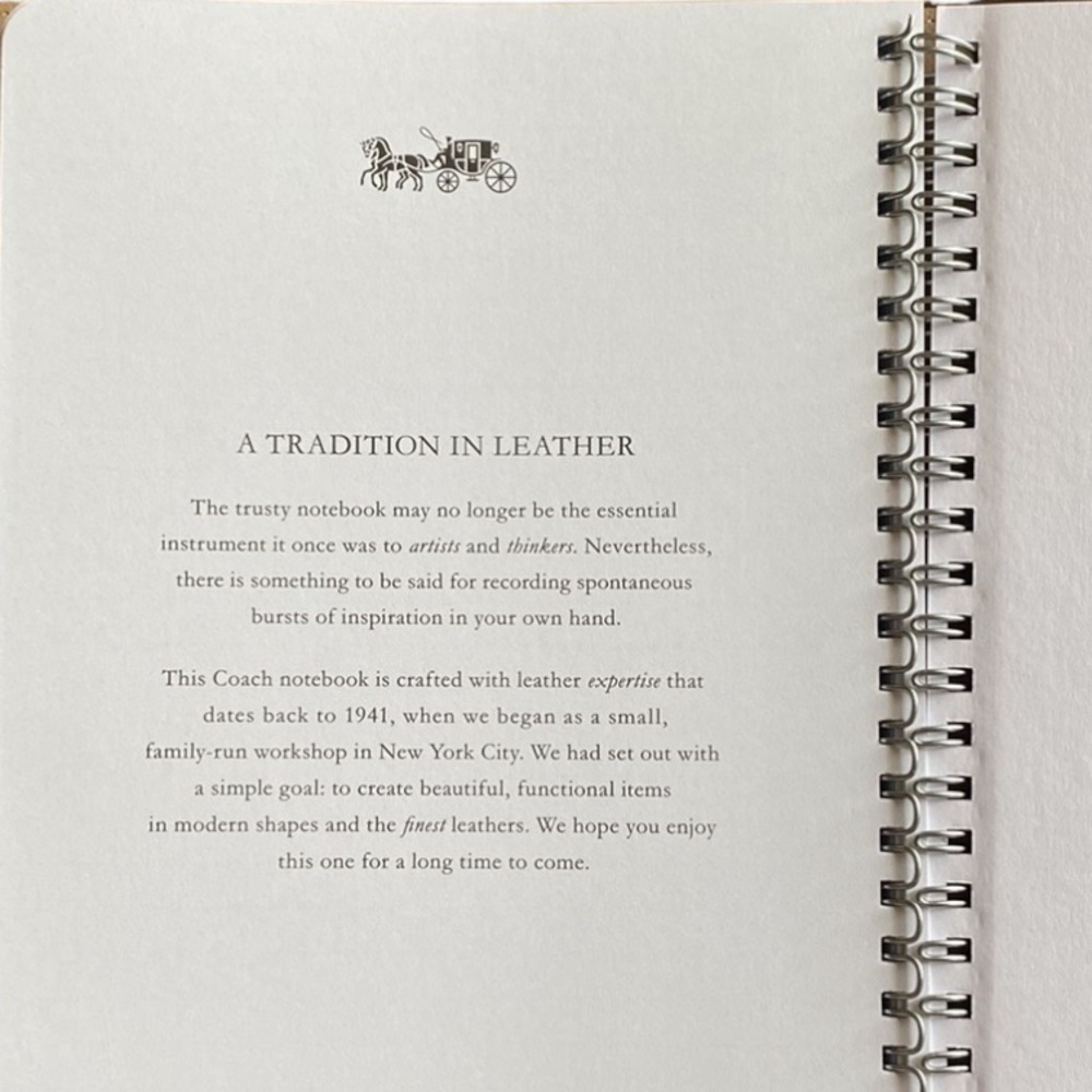 Coach Cherry Notebook - Picture 9 of 15
